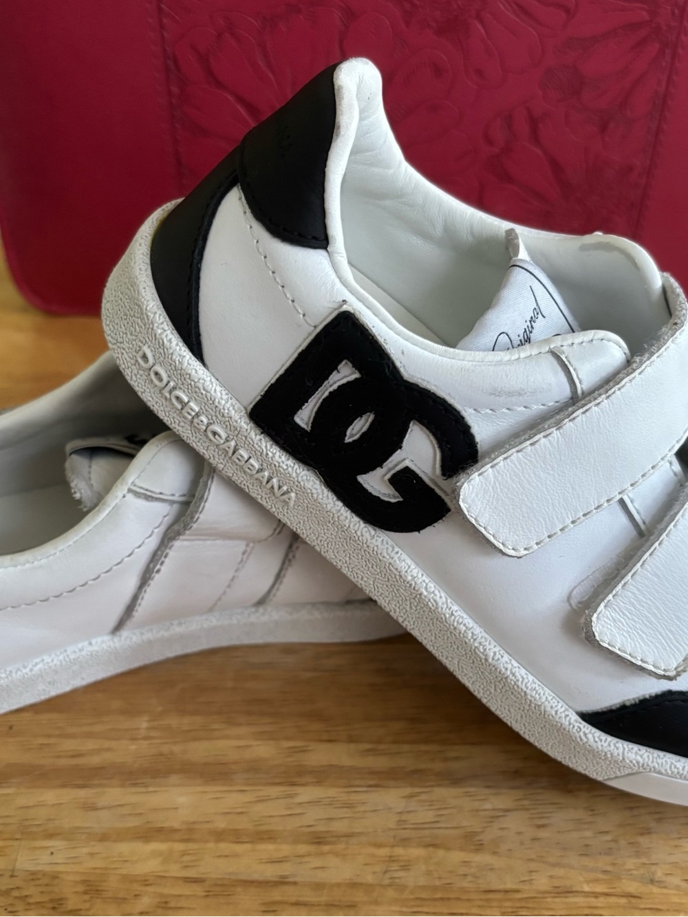 SNEAKERS/ Dolce Gabbana Calfskin Portofino Light Sneakers - 29 / 11.5 US Kids